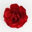 Çocuk Kırmızı Saten Gül Klips Toka 5