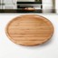 Bambu Lüx Yuvarlak Servis 30 * 30CM, Sunumluk & Çerezlik Sunum Tabağı 1