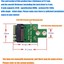 M 2 Wifi Kablosuz Ağ Kartı 2230 Nvme M 2 Ngff SSD Adaptörü Kablosuz Kart Yuvaları 4mm Kalınlık (Yurt Dışından) 3