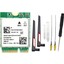 RTL8922AE Wifi7 Kartı 6338 Mbps 2 4g/5g/6g Bluetooth5 4 M 2 Ngff Kablosuz Wifi Adaptör Kartı + 10DB Anten WIN10/WIN11 (Yurt Dışından) 1