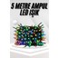 Ledli Fişli LED Dekor Lambası 5m Rgb Yılbaşı Ağacı Işığı 2
