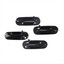 4pcs Araba Dış Kapı Kolu Honda Cr-V Crv 1997-2001 Için Ön ve Arka Dış Kiti Sol ve Sağ Siyah Aksesuarlar (Yurt Dışından) 1