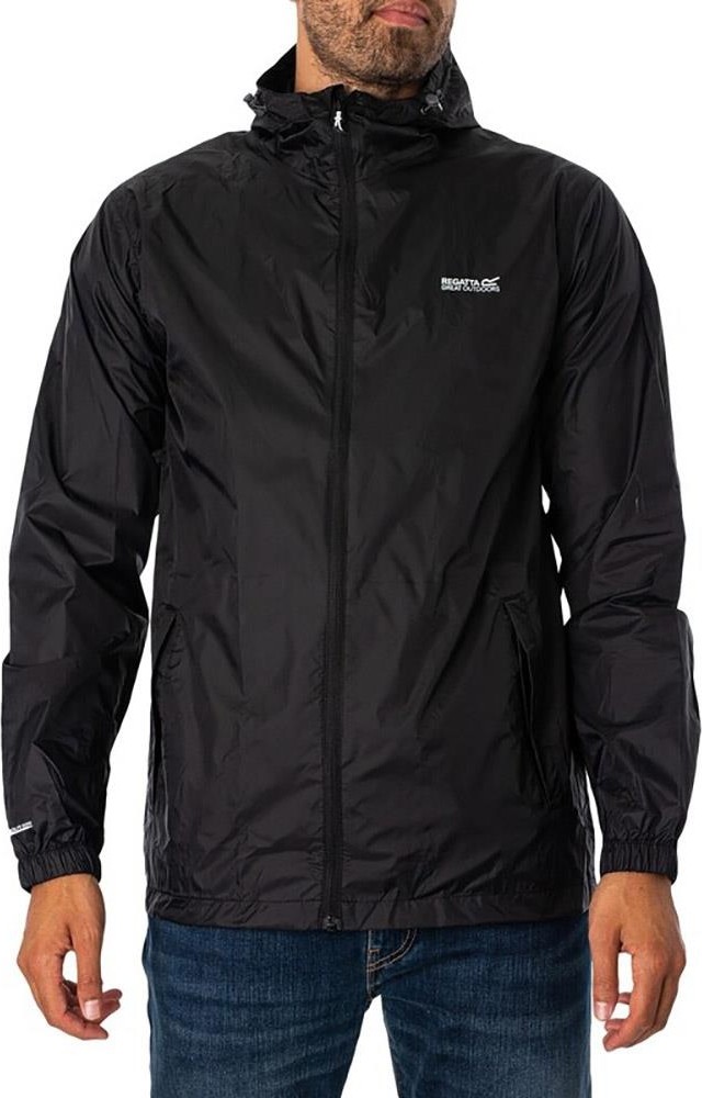 Regatta Siyah Erkek Yağmurluk RMW281 Pack It Jkt Iıı Yağmurluk görsel 7