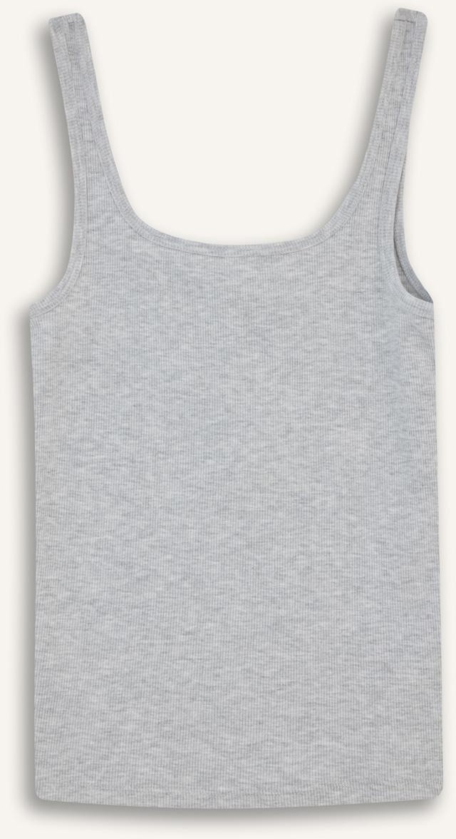 DeFacto Slim Fit Basic Düz Yuvarlak Yaka Fitilli Kaşkorse Atlet E5540AX25AU görsel 6