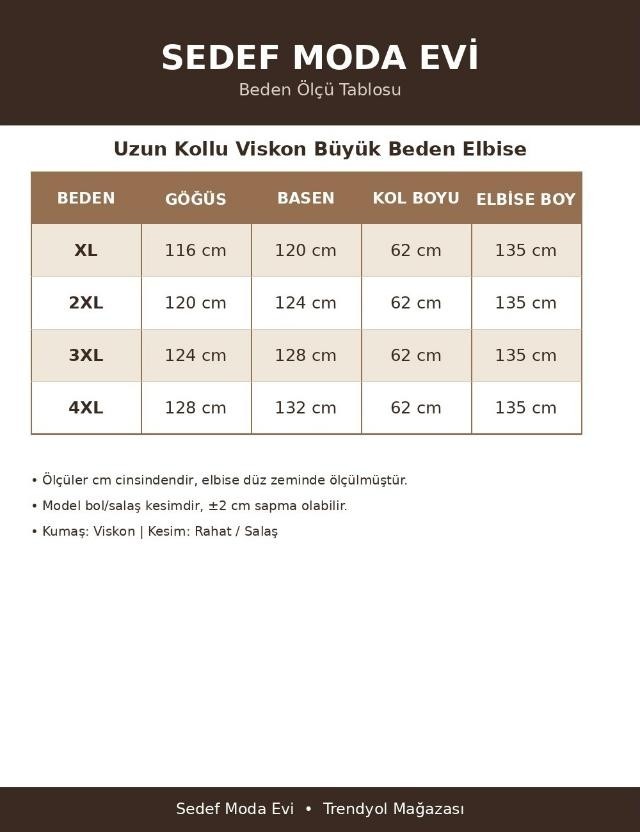 Sedef Moda Büyük Beden Siyah Düz Tesettür Anne Elbisesi Xl-4xl görsel 3