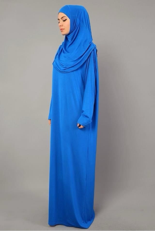 Mercan Hijab Mercan Tek Parça Pratik Namaz Elbisesi görsel 7