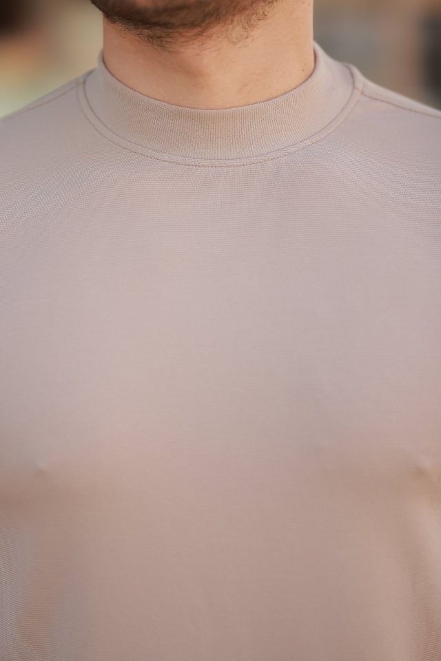 Marsilyan Erkek Yarım Balıkçı Yaka Kısa Kollu T-Shirt görsel 3