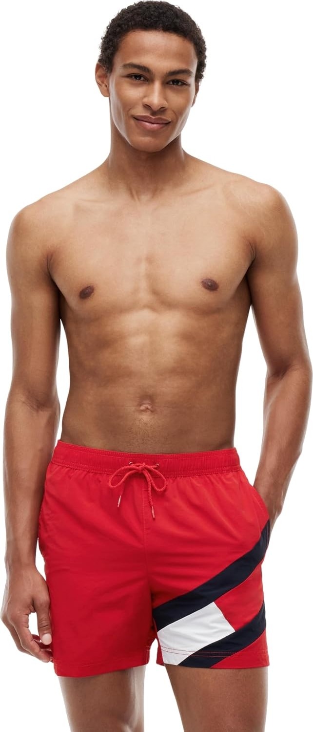 Happy Trend Tommy Hilfiger Erkek Orta Ipli Yüzme Şortu