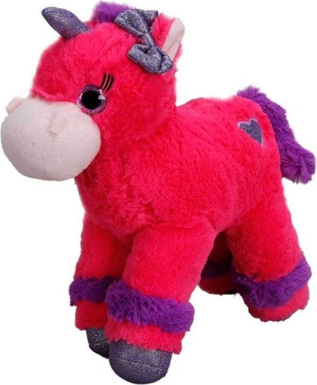 TeknoKapsül Unicorn Renkli Peluş At 28 Cm. görsel 2