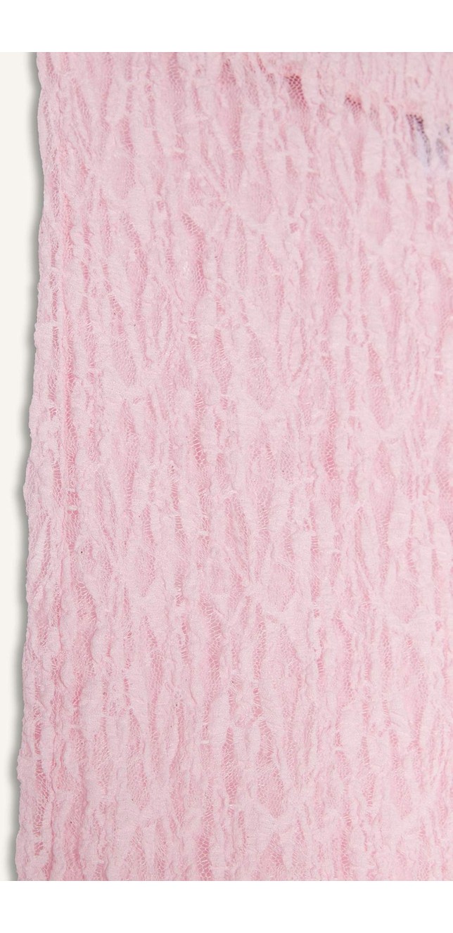 DeFacto Regular Fit Elastik Bel Tül Turuncu Plaj Pantolonu H3066AX26SP görsel 2