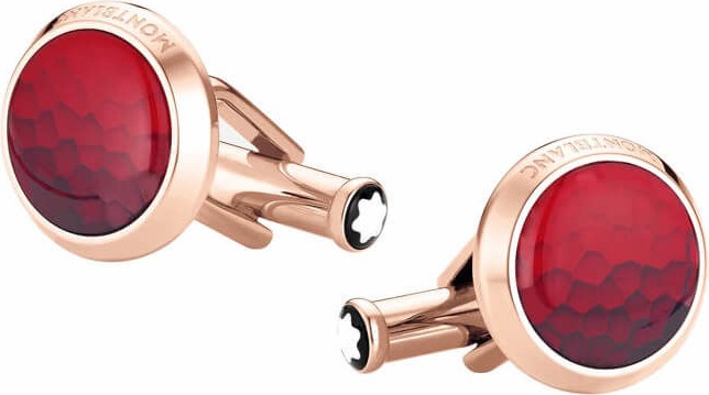 Montblanc Cufflinks Calligraphy Steel Kol Düğmesi 126472