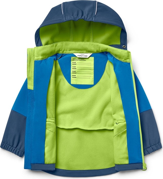 Tchibo Çocuk Softshell Ceket, Mavi görsel 3