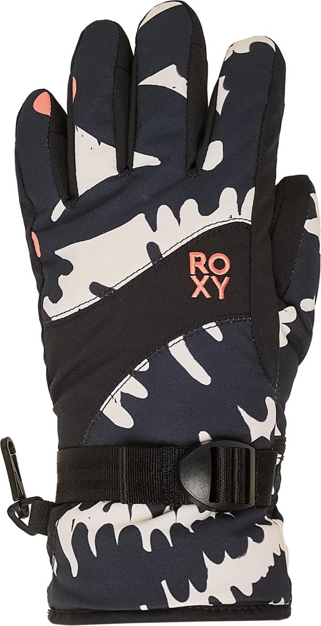 Die Grup Roxy Jetty Girl - Technical Snow Gloves For Girls - Kayak/snowboard Teknik Eldiveni, Kız Çocuğu, M, Siyah görsel 3