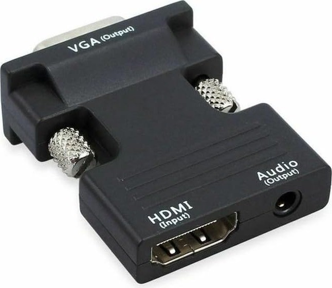 Die Grup Lunatic 9944 Ses Destekli HDMI To VGA Monitör Çevirici Adaptör Uyumlu HDMI Bağlantı Tipi görsel 3