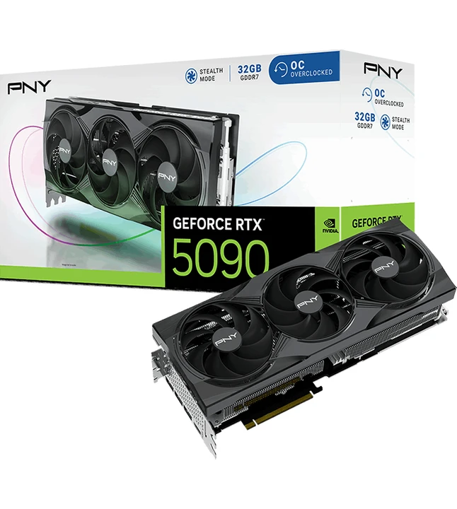 Resim Pny Rtx 5090 Oc 32GB Gddr7 512BIT Ekran Kartı (VCG509032TFXPB1-O) 