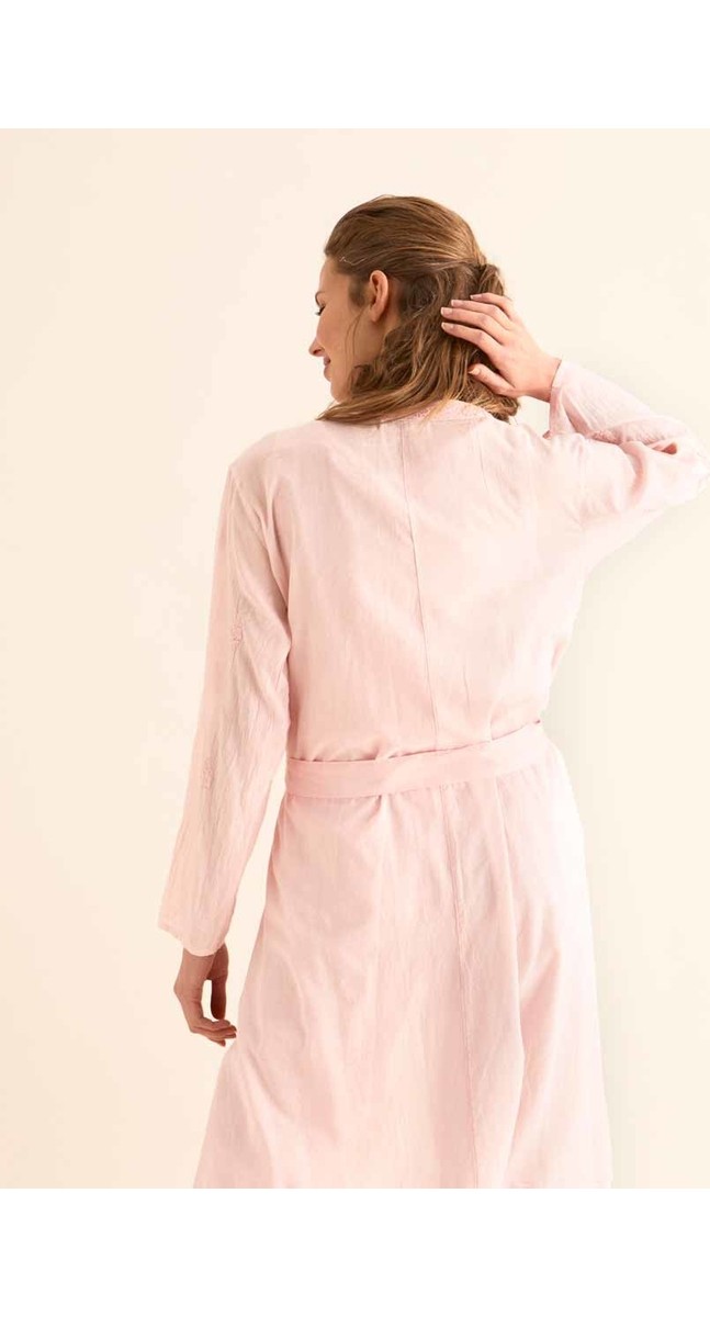 ROMAN İşlemeli Açık Kimono Açık Yeşil Y9962101_436 görsel 3