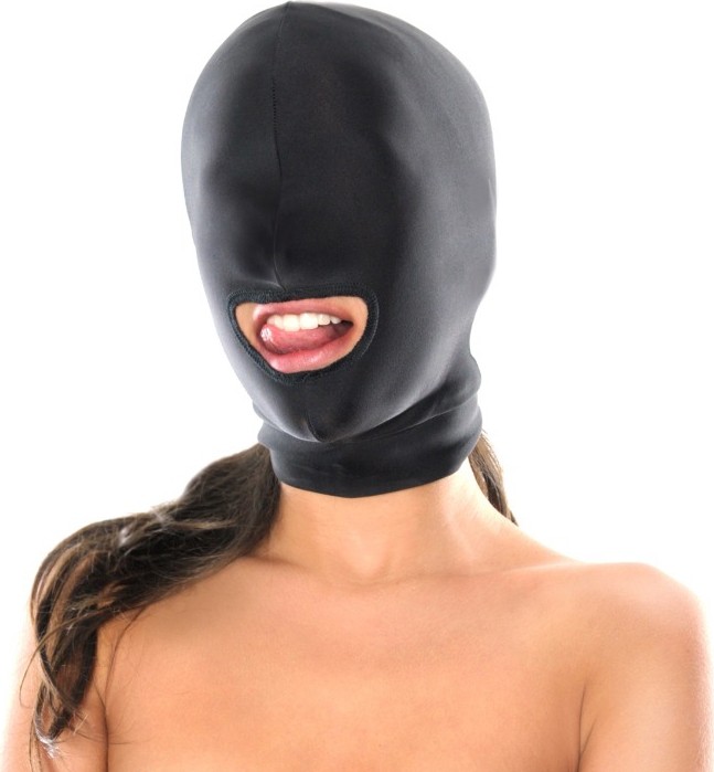 Crazy Shopping Hintohu Fantasy Open Mouth Hood Spandex Kumaştan Ağzı Açık Maske