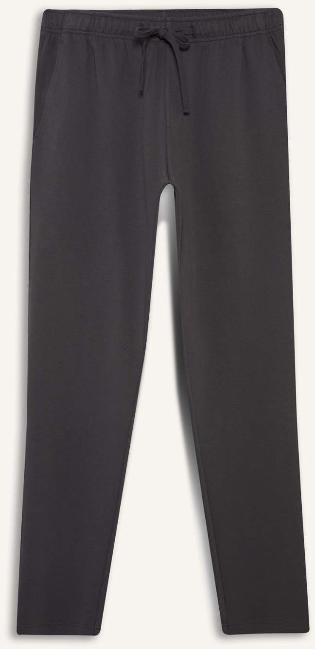 DeFacto Regular Fit Esnek Basic Beli Bağcıklı Cepli Düz Paça Jogger Pantolon C6022AX25AU görsel 8