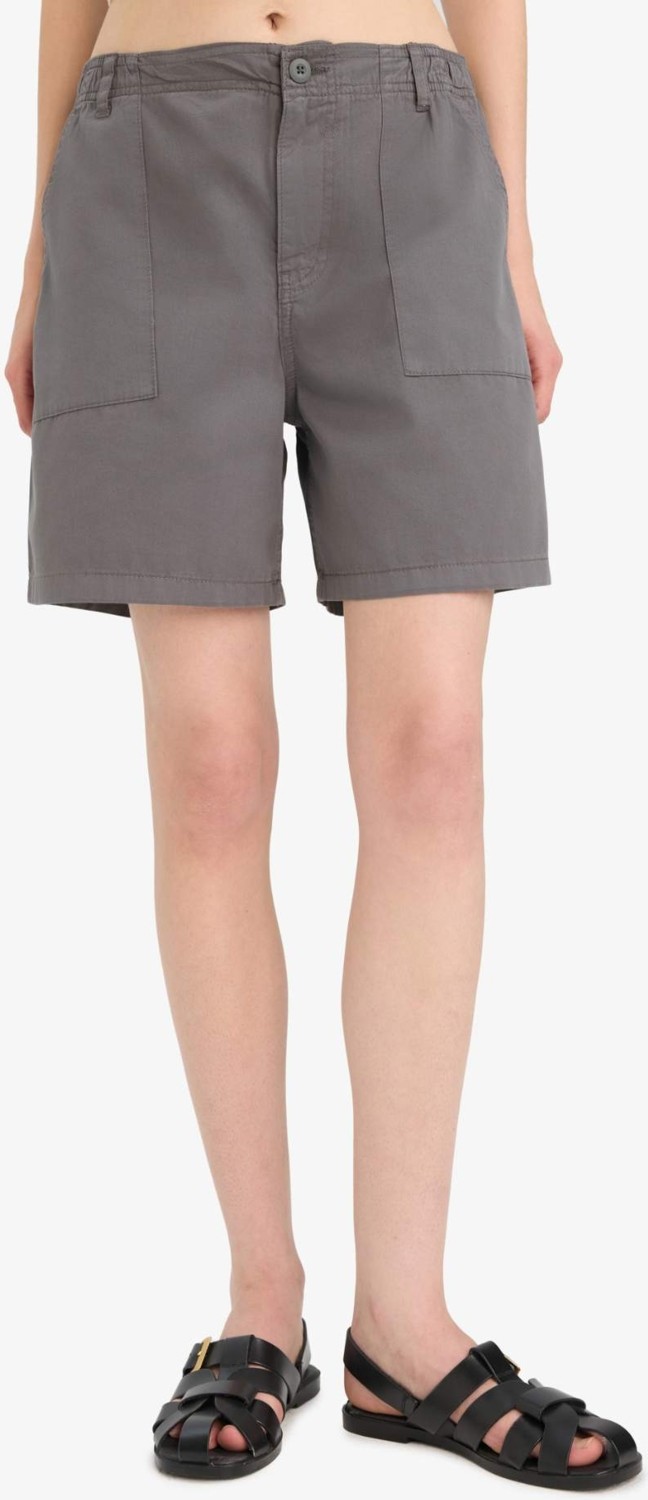 DeFacto %100 Pamuk Normal Bel Gabardin Şort F3318AX25SM