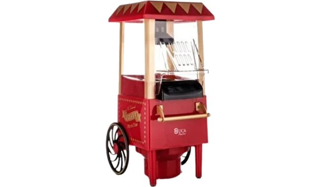 Resim Dinç Store 44 Sıcak Hava Teknolojili Yapışmaz Popcorn Makinesi Dinç Store 