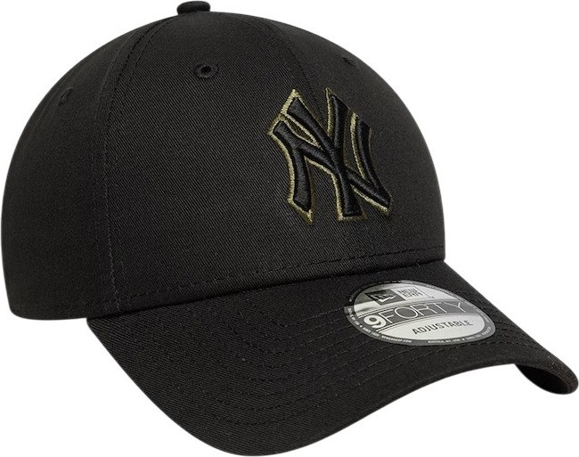 New Era Team Outline 9forty Neyvan Siyah Unisex Şapka görsel 3