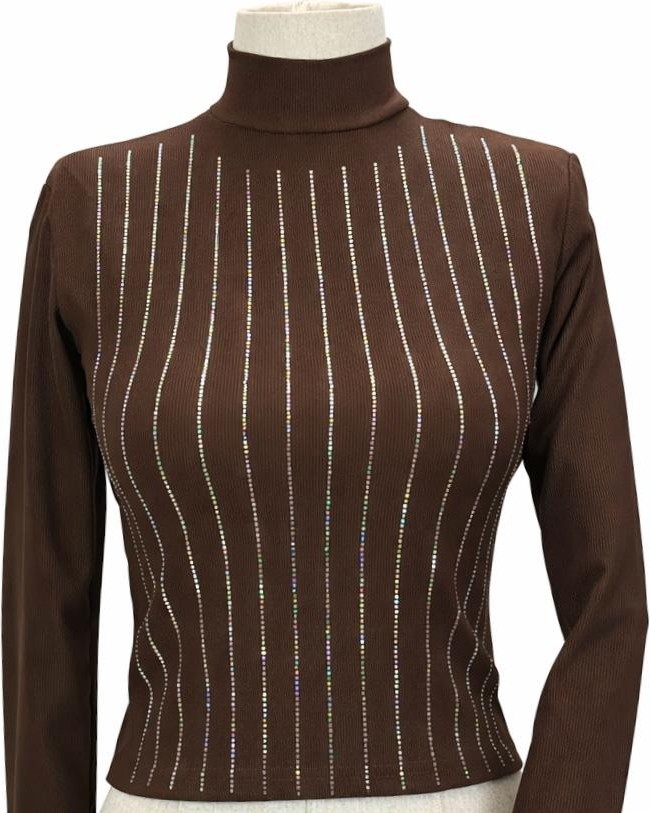 JOOQSTORE Taşlı Balıkçı Yaka Body