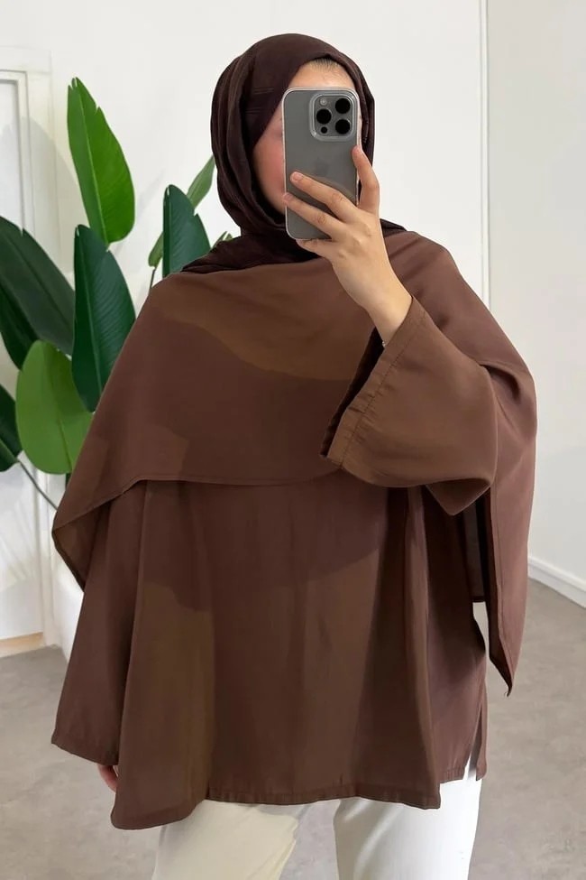 Miraydin Butik Kadın Şal Detay Bel Bağlamalı Bluz M61406 - Siyah görsel 8