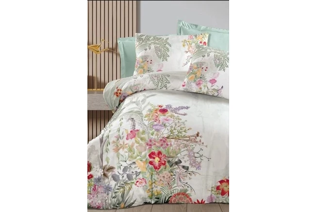 Resim MCM Group Altınbaşak Creaforce Sora Mist Çift Kişilik Nevresim Takımı 