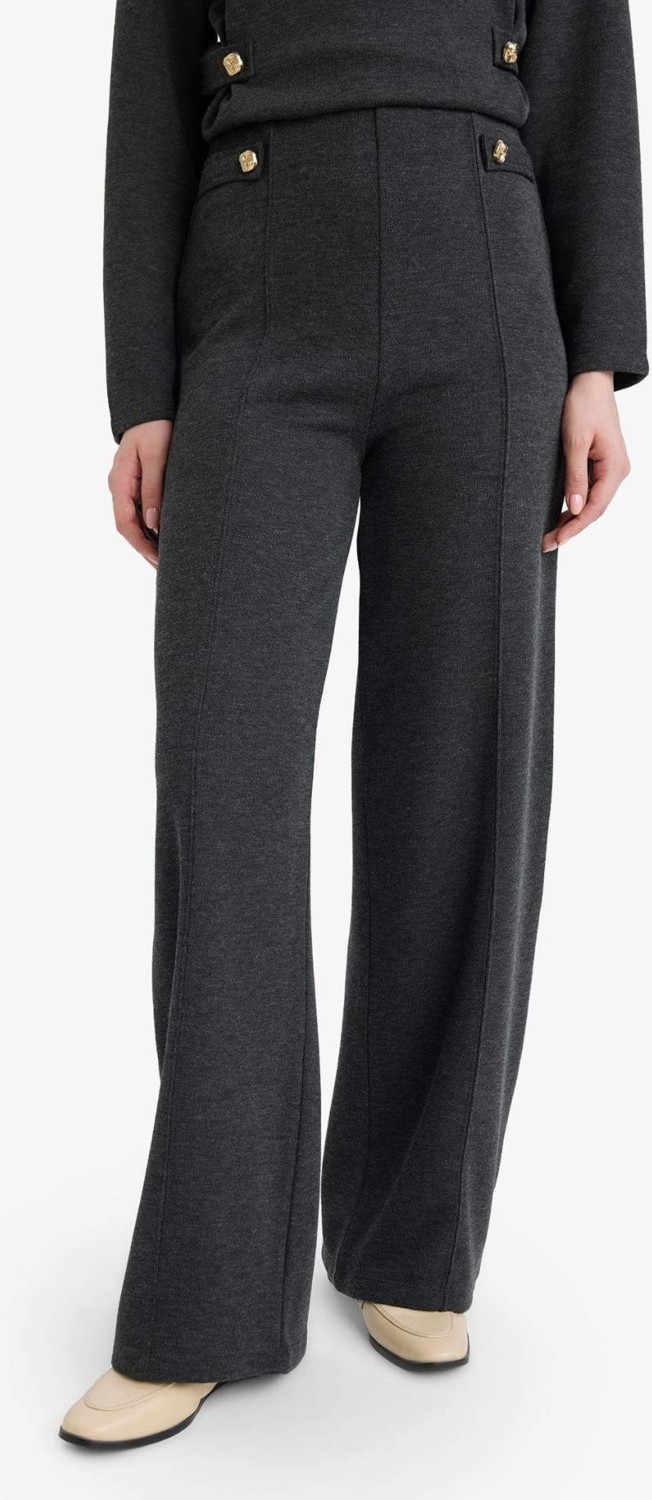 DeFacto Straight Fit Düz Paça Pike Pantolon G2918AX26SP görsel 5