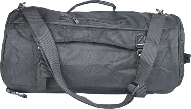 Duki Daso Türkiye Dukidaso Unisex Siyah Çok Fonksiyonlu Seyahat, Spor ve Sırt Çantası / Duffel Bag | Summer T8363 Siyah görsel 3