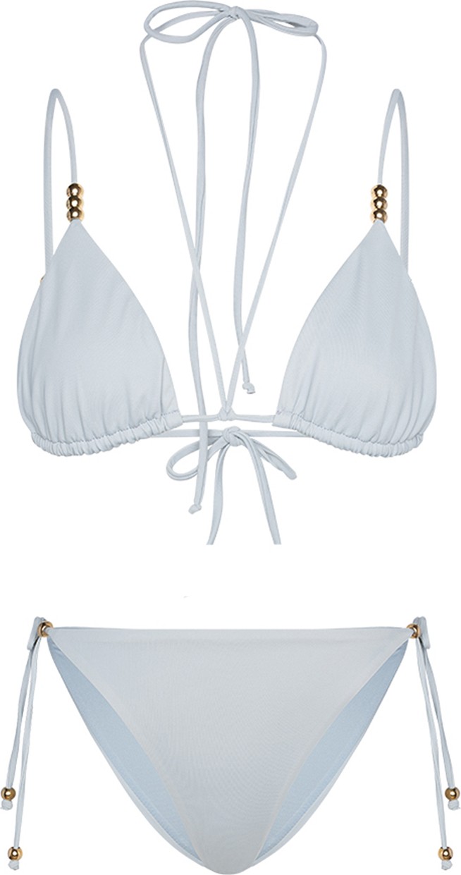 Bonesta Swimwear Canna Gri Üçgen Bikini Takımı