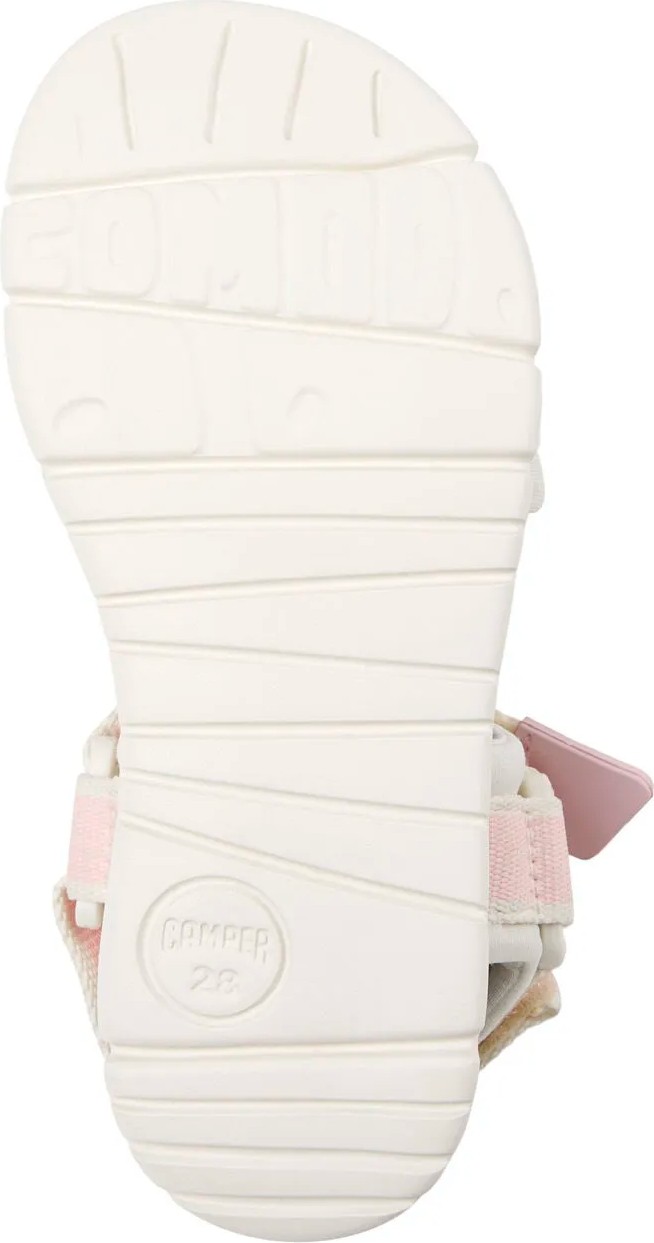 Camper Pembe - Beyaz Kız Çocuk Sandalet Oruga Sandal Kids görsel 5