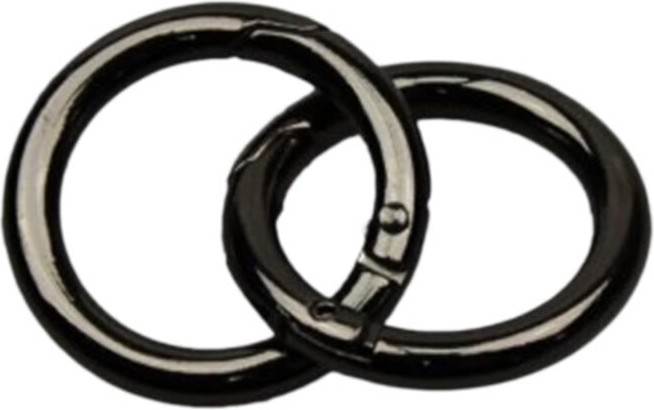 Orhan Çanta Yaylı Çanta Halkası Mekanizmalı Halka 2.7 cm - 10 Adet Gold