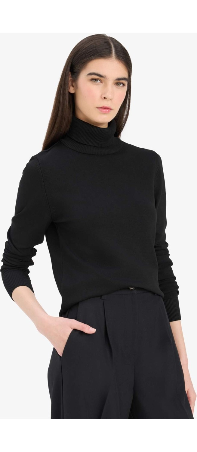 DeFacto Regular Fit Yarım Balıkçı Yaka Triko Kazak E8498AX25WN görsel 3