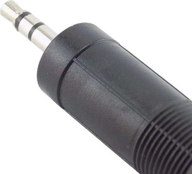 Aesco 3.5 mm Stereo Erkek/1 Di̇şi̇ 6.3 mm Jack (6.3 Mm-3.5mm Çevi̇ri̇ci) görsel 3