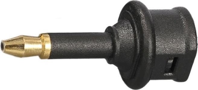 Aesco Lunatic 3044 Toslink To Mini Toslink Adaptör Çevirici Dönüştürücü Optik 3.5mm Dişi Erkek Kablo Ses Dişi görsel 4