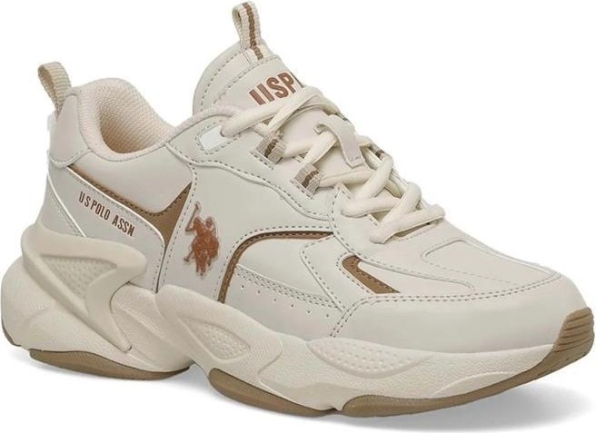 U.S. Polo Assn. Isabella 4pr Bej Kadın Sneaker görsel 2