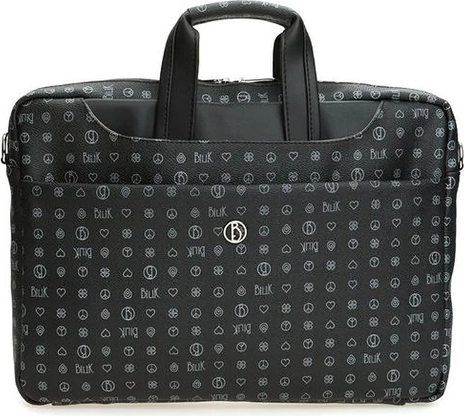 Bilik Deri Monogram Kadın Laptop & Evrak Çantası