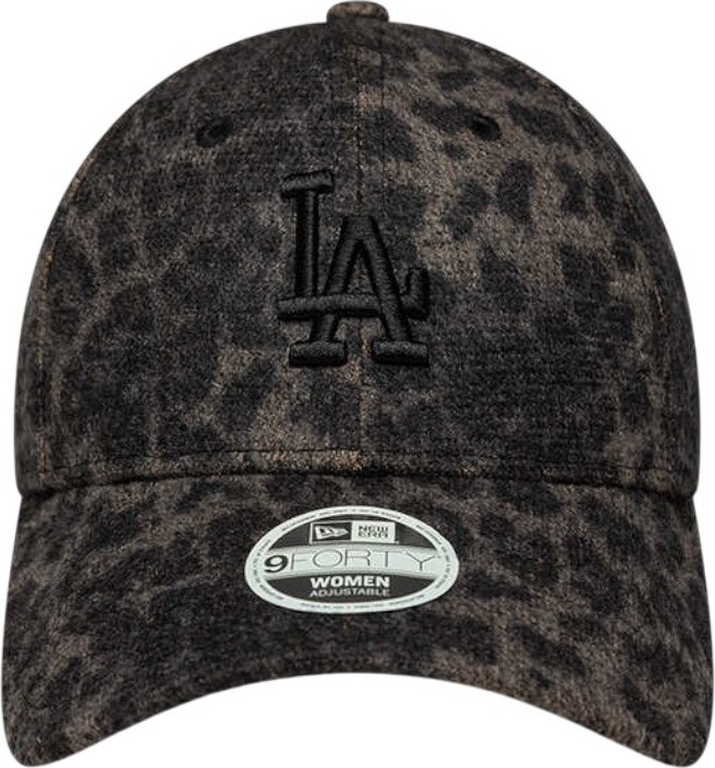 New Era Wmns Cosy Leopard 9forty Losdod Siyah Unisex Şapka görsel 2