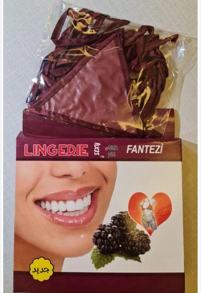 Patron Yenilebilir Meyve Aromalı Iç Çamaşır Takım görsel 3