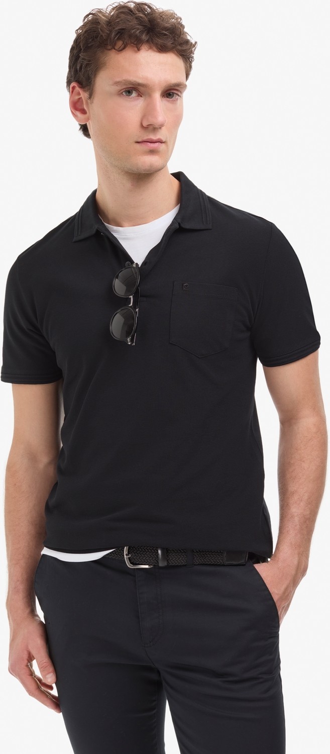 Pierre Cardin Erkek Bordo Regular Fit %100 Pamuk Cepli Kıvrılmaz Düğmeli Polo Yaka Basic Tişört 50325290-VR014