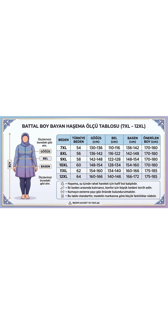 Büyük Beden Kadın Haşema Paraşüt Kumaş Su ITICI.7XL-8XL-9XL-10XL-11XL görsel 4