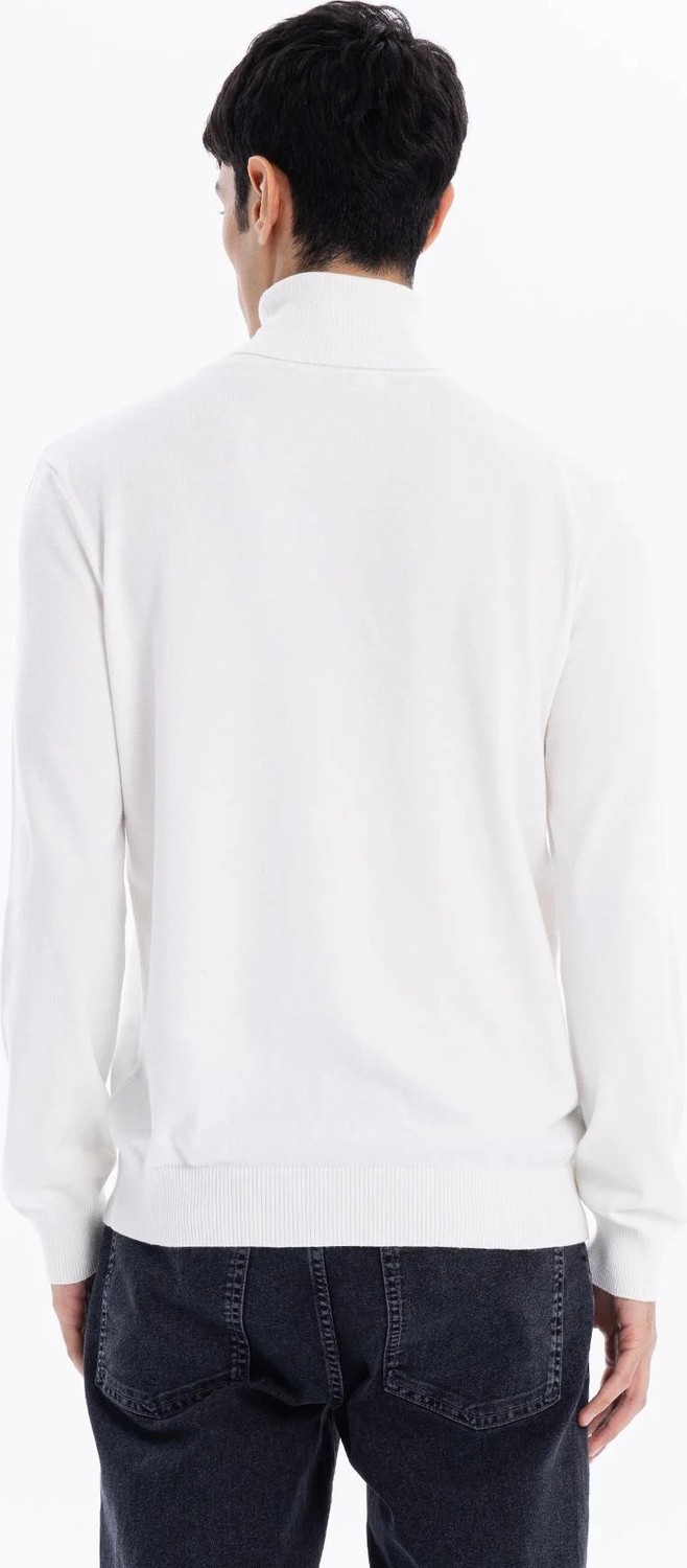 gmg firenze Balıkçı Yaka Slim Fit Basic Erkek Kazak görsel 6