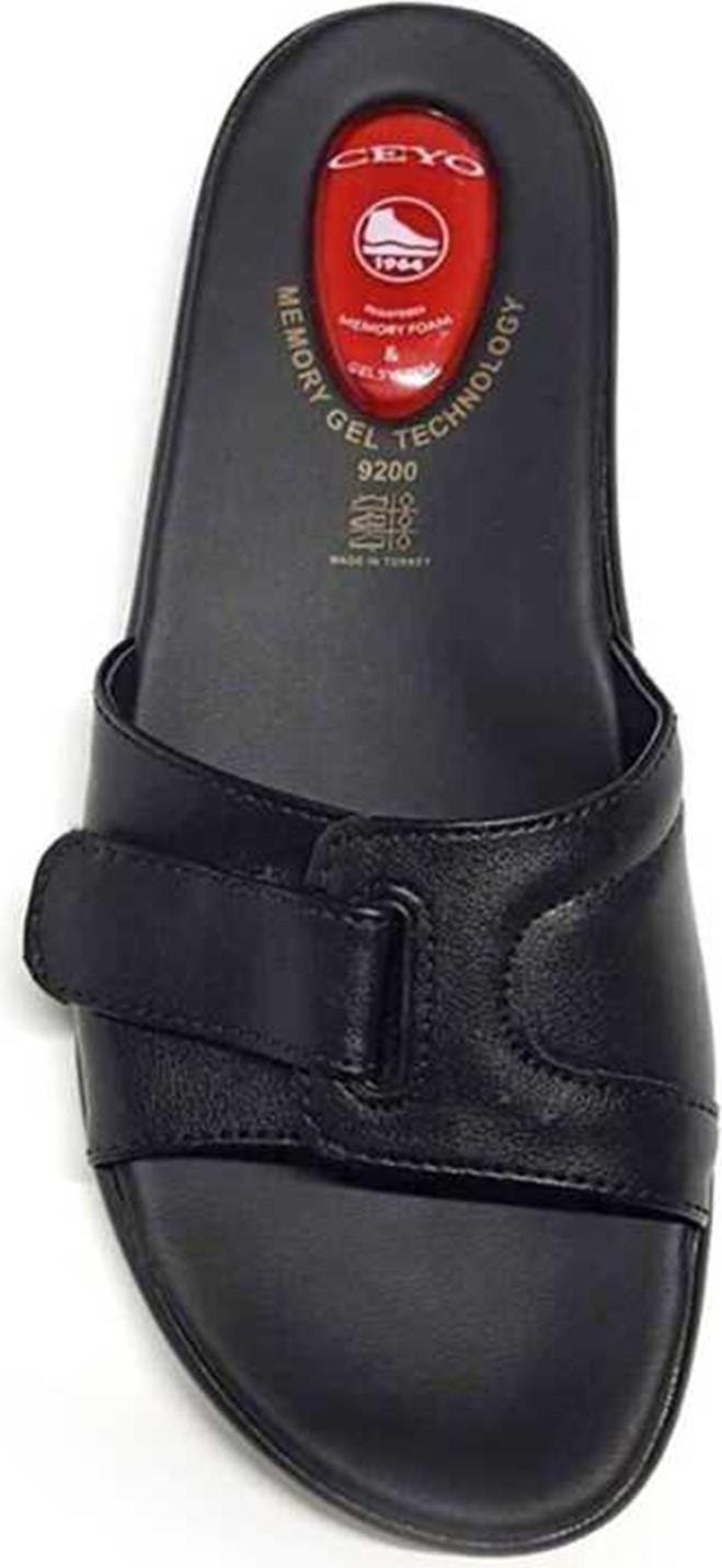 Ceyo 9200-12 Kadın Terlik - Siyah görsel 2