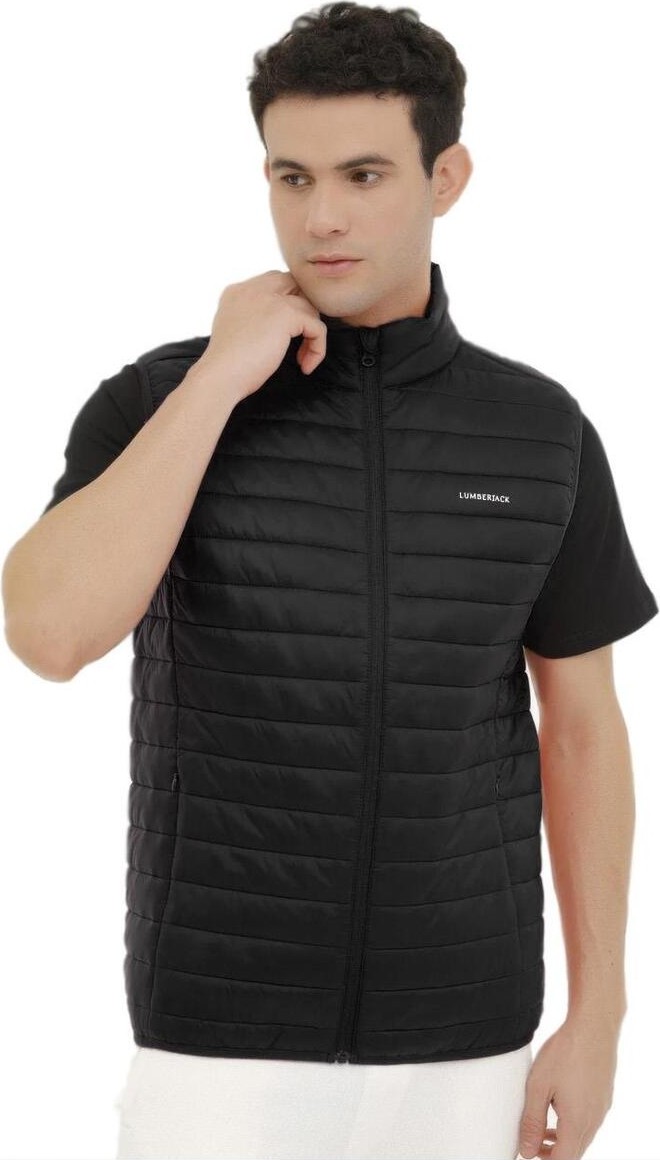 Lumberjack A10168809608010 4M Ml Starvest 4Ow1001 Siyah Erkek Yelek görsel 3