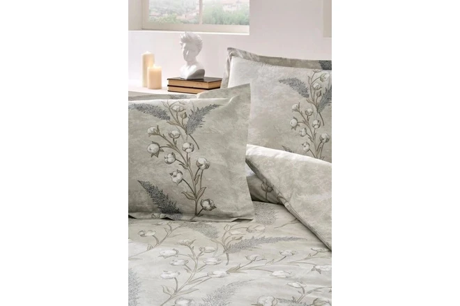 Resim MCM Group Özdilek Çift Kişilik Ranforce Nevresim Takımı Algodon Bej 