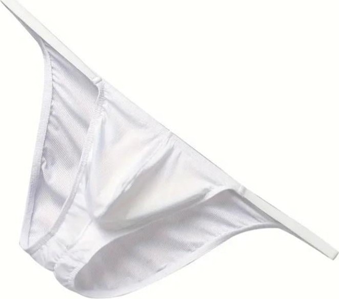 Melonika Erkek Beyaz Büzgülü Slip Iç Giyim görsel 3
