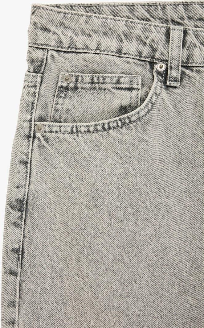 Koton Normal Bel Pamuklu Vintage Straight Fit Jean Pantolon (6s) görsel 4