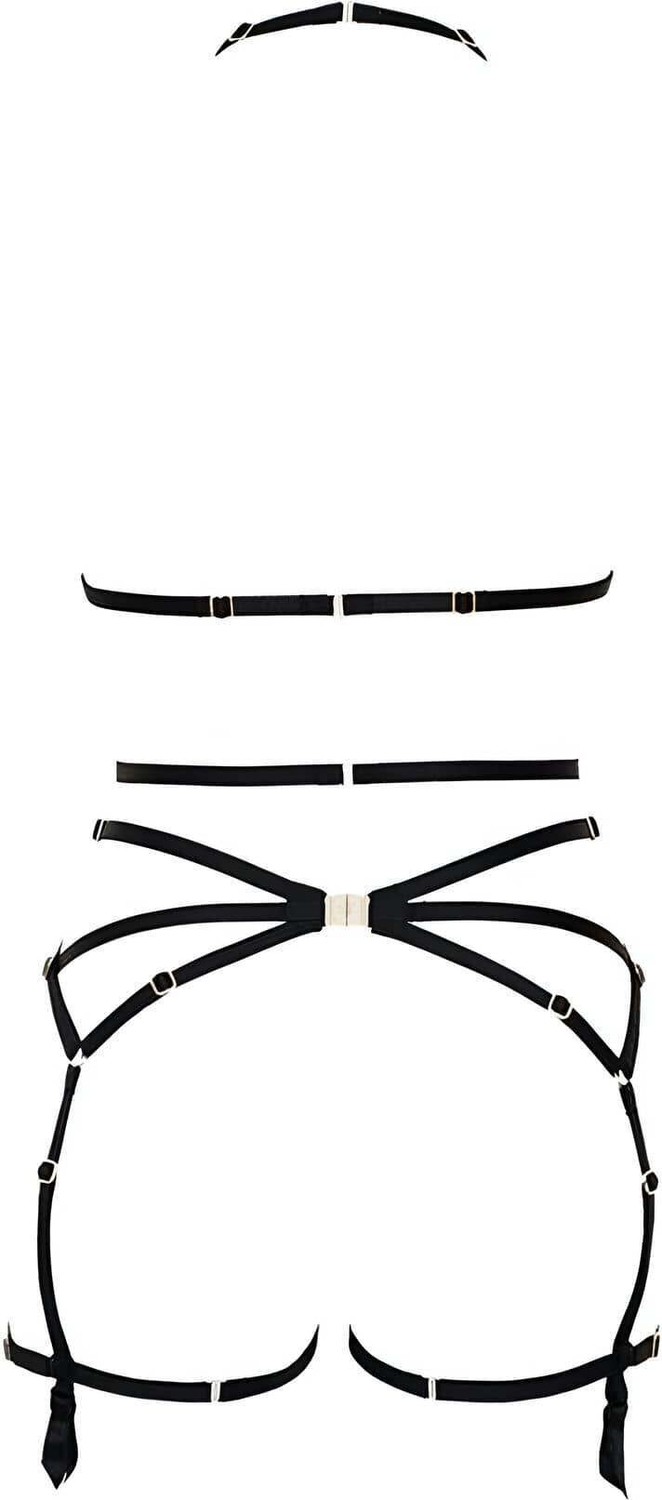 Beruflic Giyim Şık ve Seksi Harness Jartiyer - BRF348 Beruflic görsel 2
