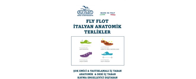 Fly Flot Cloth Önü Kapalı Erkek Terlik P7-118 görsel 2